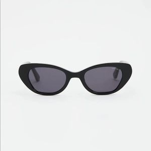 Raie Sunglasses Black Bambi